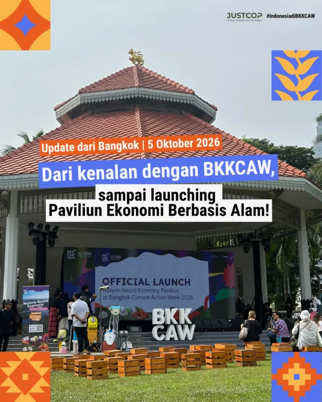 Warga-wargi Asia Tenggara rayakan aksi iklim di Bangkok! Kamu ikutan gak?

Bangkok Climate Action Week (BKKCAW) hadir kembali tahun ini dengan tema “Rao Likit: Economy We Shape, Climate We Share”. Rao Likit sendiri berarti ‘menentukan nasib sendiri’. 

Kira-kira ada keseruan apa aja ya di #BKKCAW2026? Yuk, nantikan terus update-nya!

#IndonesiadiBKKCAW
#IndonesiadiCOP
#BKKCAW2026
#JustCOP
